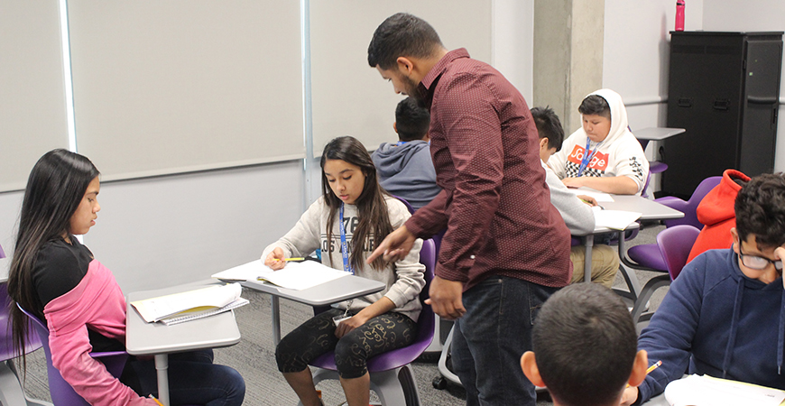 UC Merced’s Center for Educational Partnership (CEP) has collaborated with four local school districts to launch a series of Saturday math academies at the UC Merced campus.