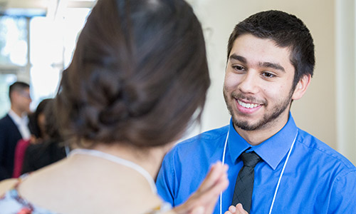 In addition to hearing from business professionals, students had plenty of opportunities to network with their fellow student leaders.