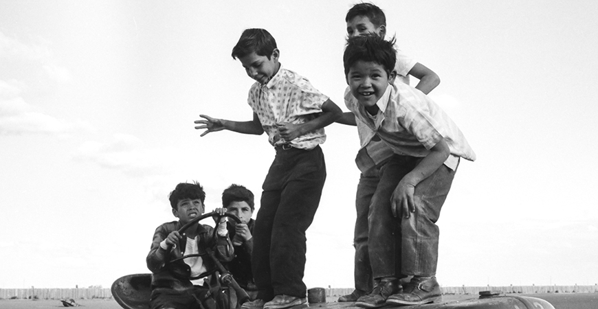 UC Merced recently acquired the Ernest Lowe collection, a rich collection of images showcasing Central Valley farm-working communities in the 1960's.