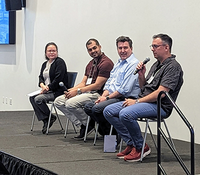 Four panel members at National Labs Day