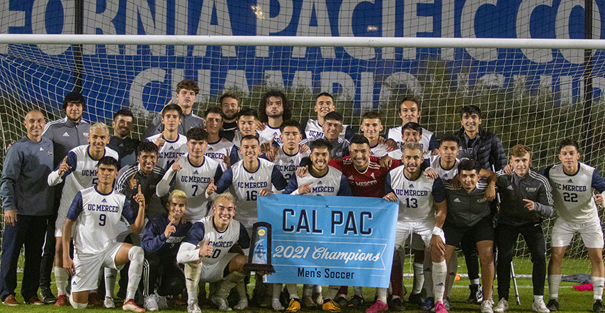 The men's soccer team