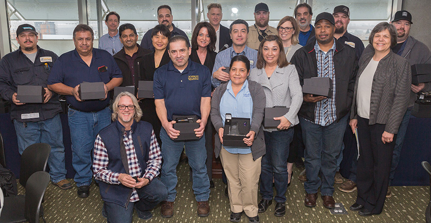 uc merced celebrating service award winners