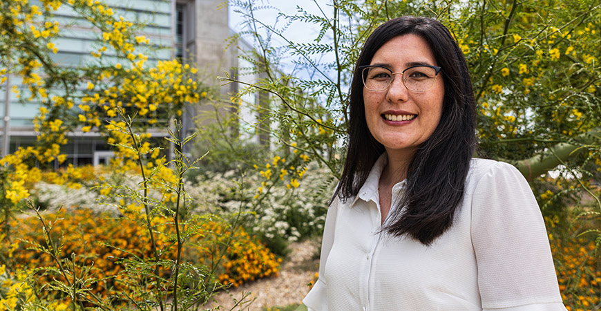 Quantitative and Systems Biology Ph.D. student Christi Turner